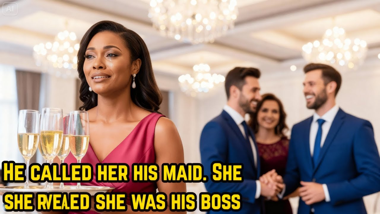 HE INTRODUCE WIFE AS HIS MAID AT D BUSINESS GALA,BUT FROZE WEN HIS BOSS INTRODUCE HER AS THE HOST