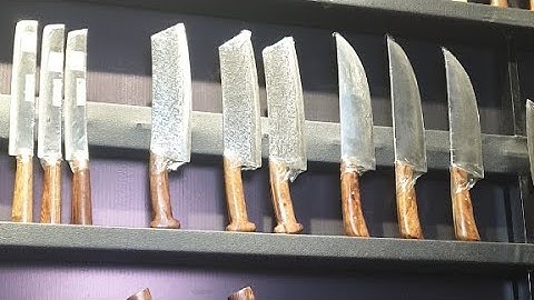 🔴 LÊN SÓNG: CÁC MẪU DAO BẾP,  DAO ĐI RỪNG HOT NHẤT HIỆN NAY