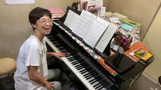 「初歩のピアノ練習曲集」３　No,19 No,29