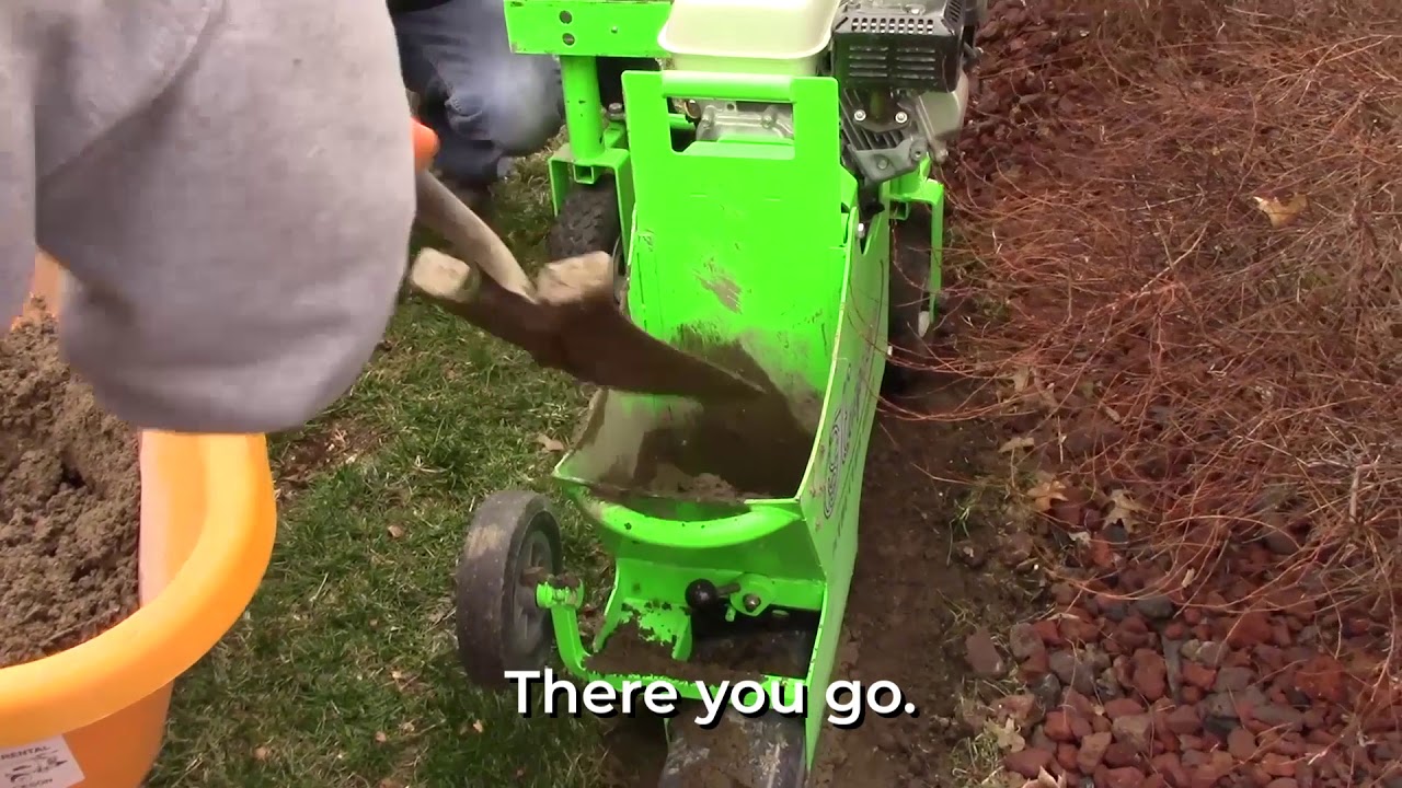How to Shovel Concrete Mix into a Concrete Extruder The Curb Depot