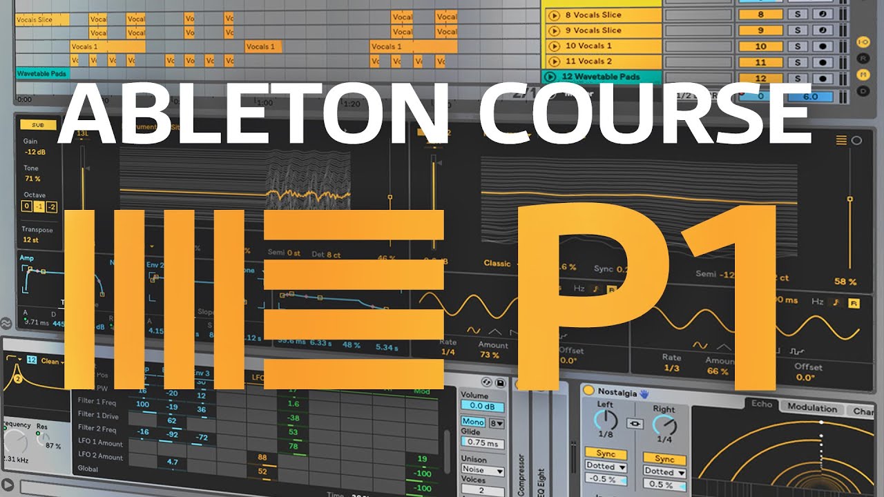 ABLETON LIVE BEGINNER COURSE - Part 1 - Windows and Navigation - YouTube