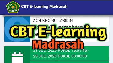 Cara penggunaan CBT E-learning untuk siswa