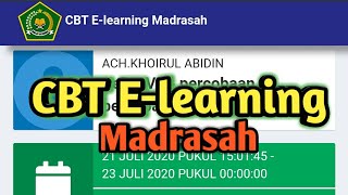 Cara penggunaan CBT E-learning untuk siswa