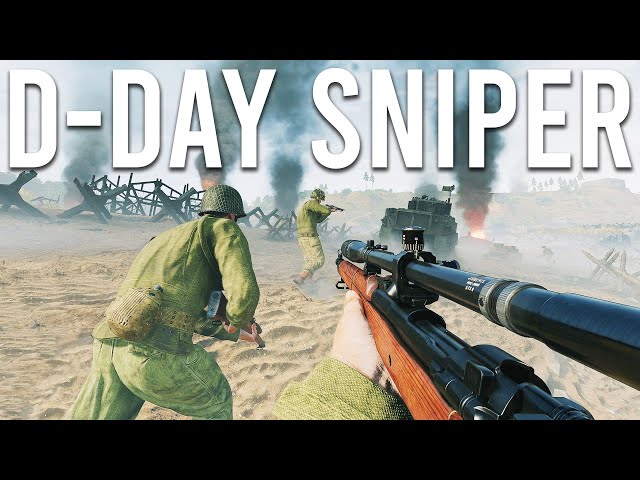 D-DAY Sniper - Enlisted WW2 Realistic FPS class=