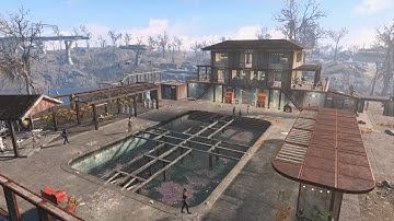 Fallout 4 - THE SLOG - Settlement build tour - NO MODS