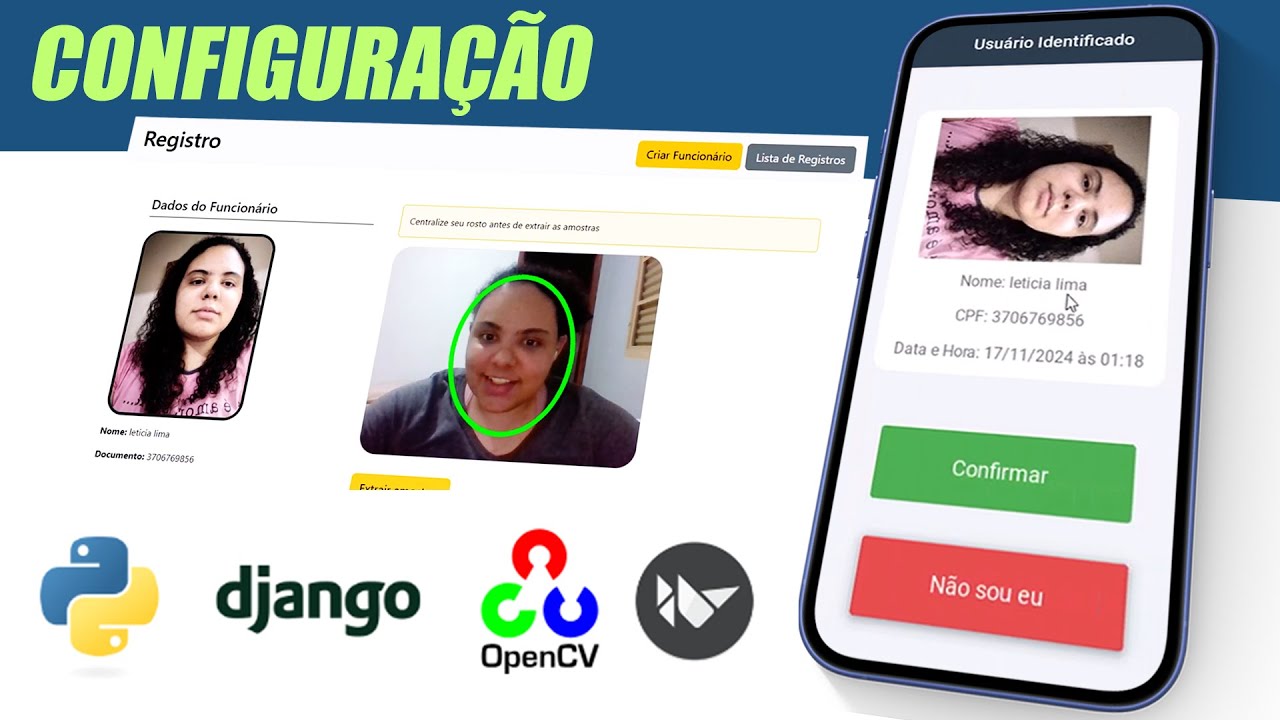 Projeto: Registro de Ponto com Reconhecimento Facial - Configuração Windows