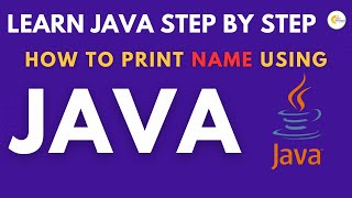How to print your name in java | how to write a name in java program