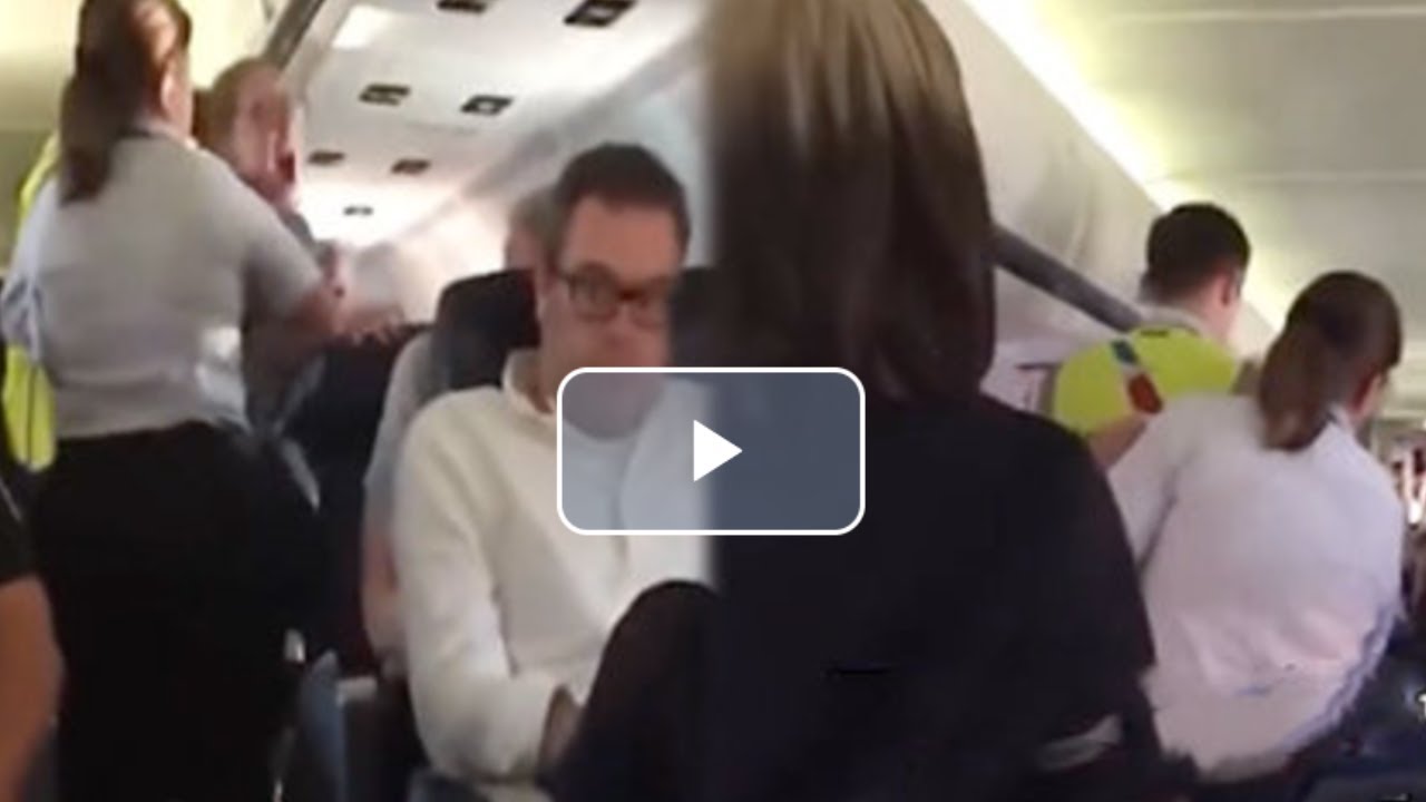 Woman Goes Off On Flight Attendants After Man Breaks Up With Her Mid ...