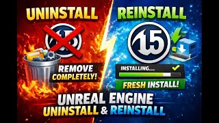 How to Completely Uninstall & Reinstall Unreal Engine | Step-by-Step Tutorial