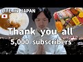 Poor Japanese Salaryman: Thanks to all of you, our channel has surpassed 5,000 subscribers.