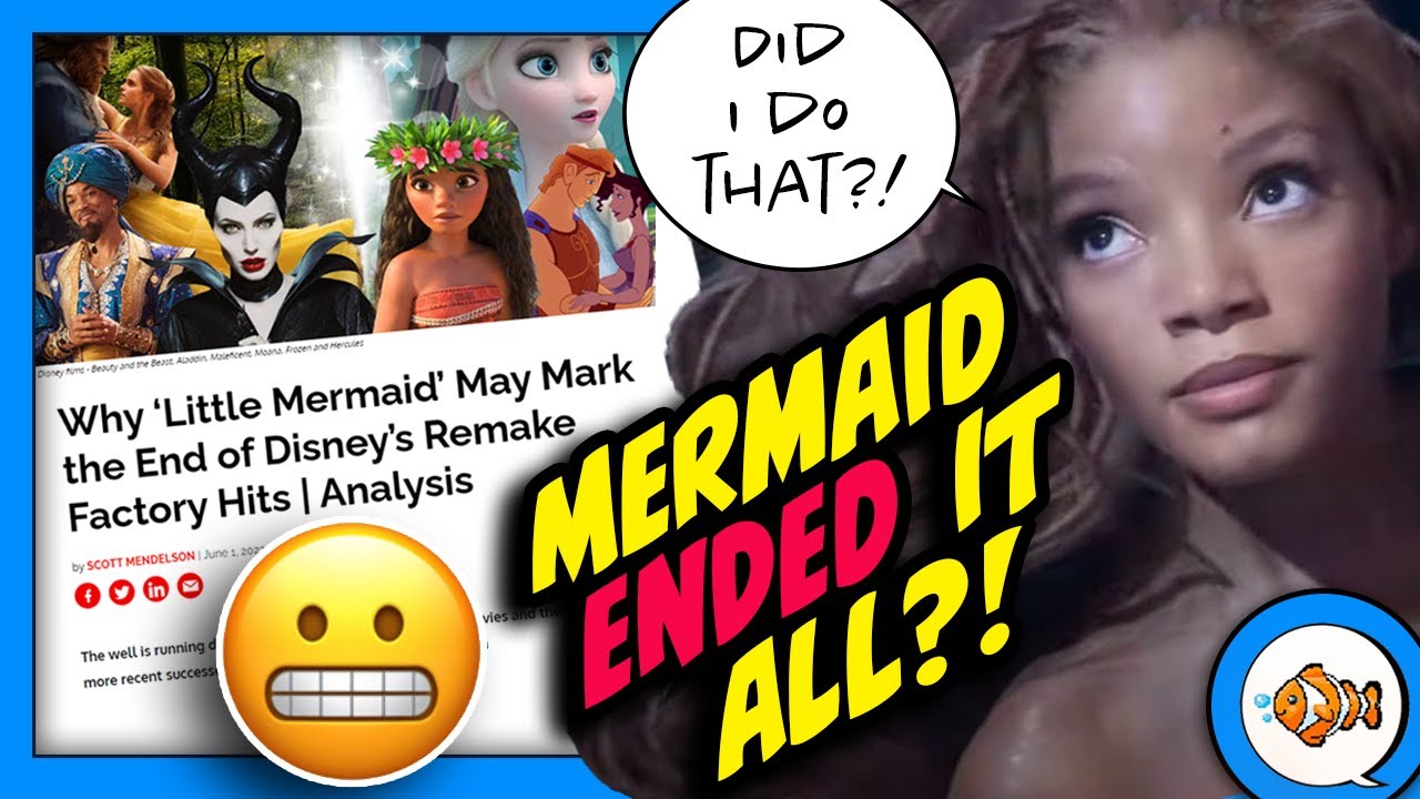 The Little Mermaid’s FAILURE Could End ALL Disney Live-Action Remakes?!
