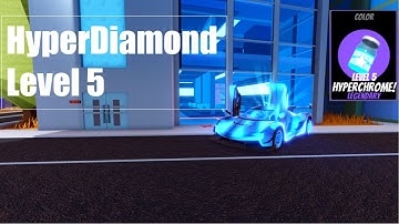 Getting a Level 5 Diamond Hyperchrome | Roblox Jailbreak