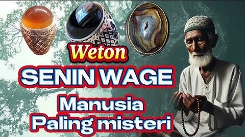 KHODAM PENDAMPING DAN BATU AKIK PENARIK REJEKI WETON SENIN WAGE