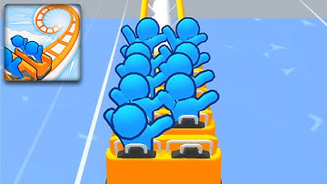 Runner Coaster - All Levels Walkthrough Gameplay iOS, Android Mobile Game (Levels 1-2)