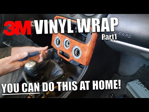 How to wrap your interior Part 1 | 3M vinyl wrap | Fiat Barchetta | Car repair video series