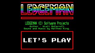 Let's Play Ledgeman - A Scrumptious Seven-Screen Platformer For The BBC Micro