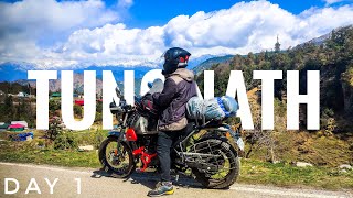 Journey to one of the Most Beautiful Trek of India | Tungnath Day- 1 | Chandigarh to Chopta by Bike