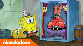 SpongeBob Schwammkopf | 5 MINUTEN, in denen SpongeBob vor lauter Senf explodiert! | Nickelodeon