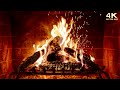 🔥 Crackling Fireplace Ambience 🔥  Relaxing Fireplace Burning in 4K