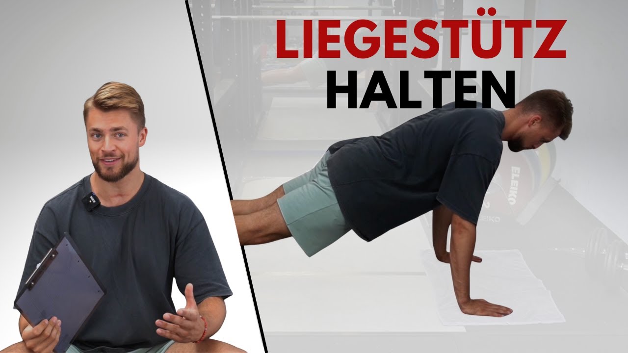 Starke Ausstrahlung im Oberkörper – Liegestütz halten