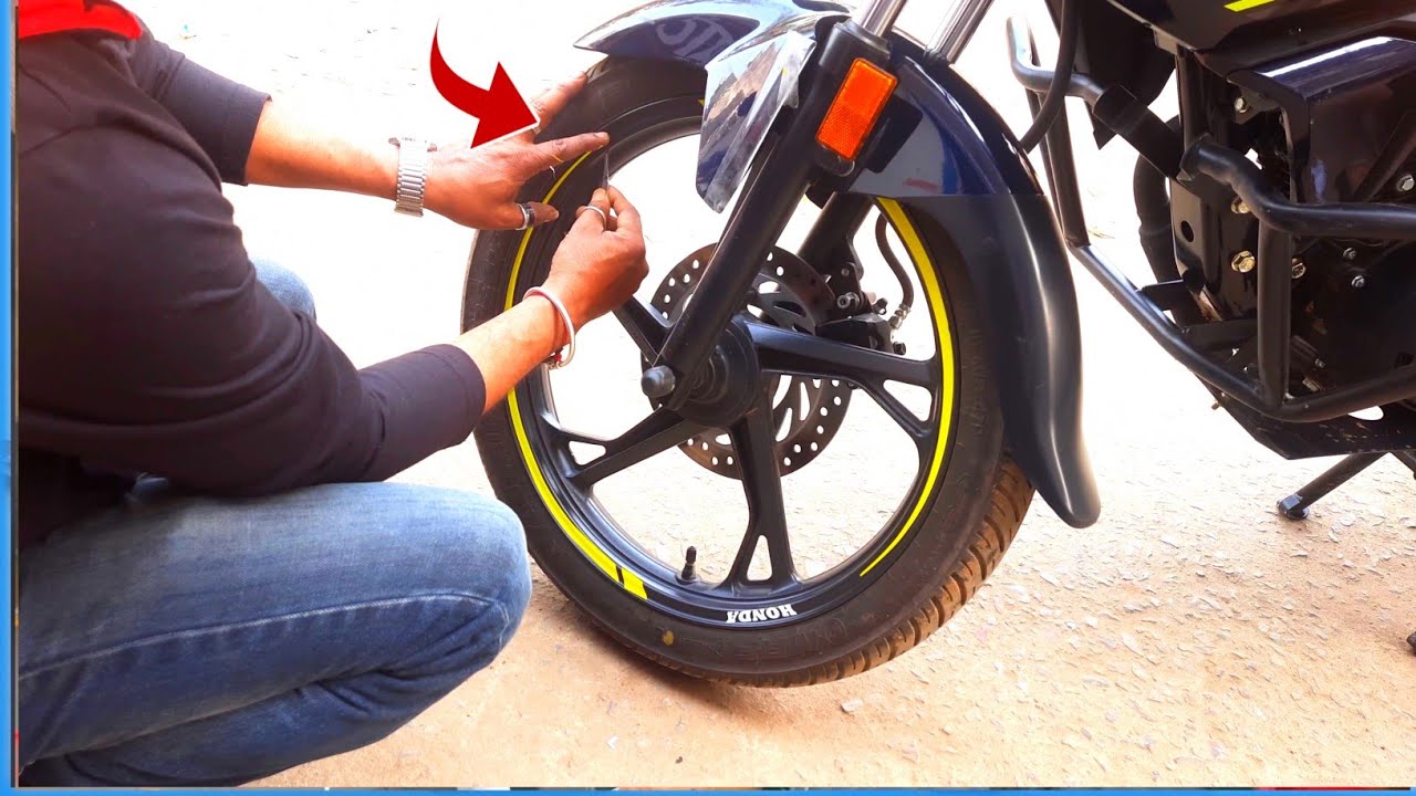 Honda Sp Shine Alloy wheel Modification 😱 Honda Bike Me Green Patti