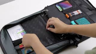 The Dual-A Unique 2-In-I Zipper Binder for Better Organization