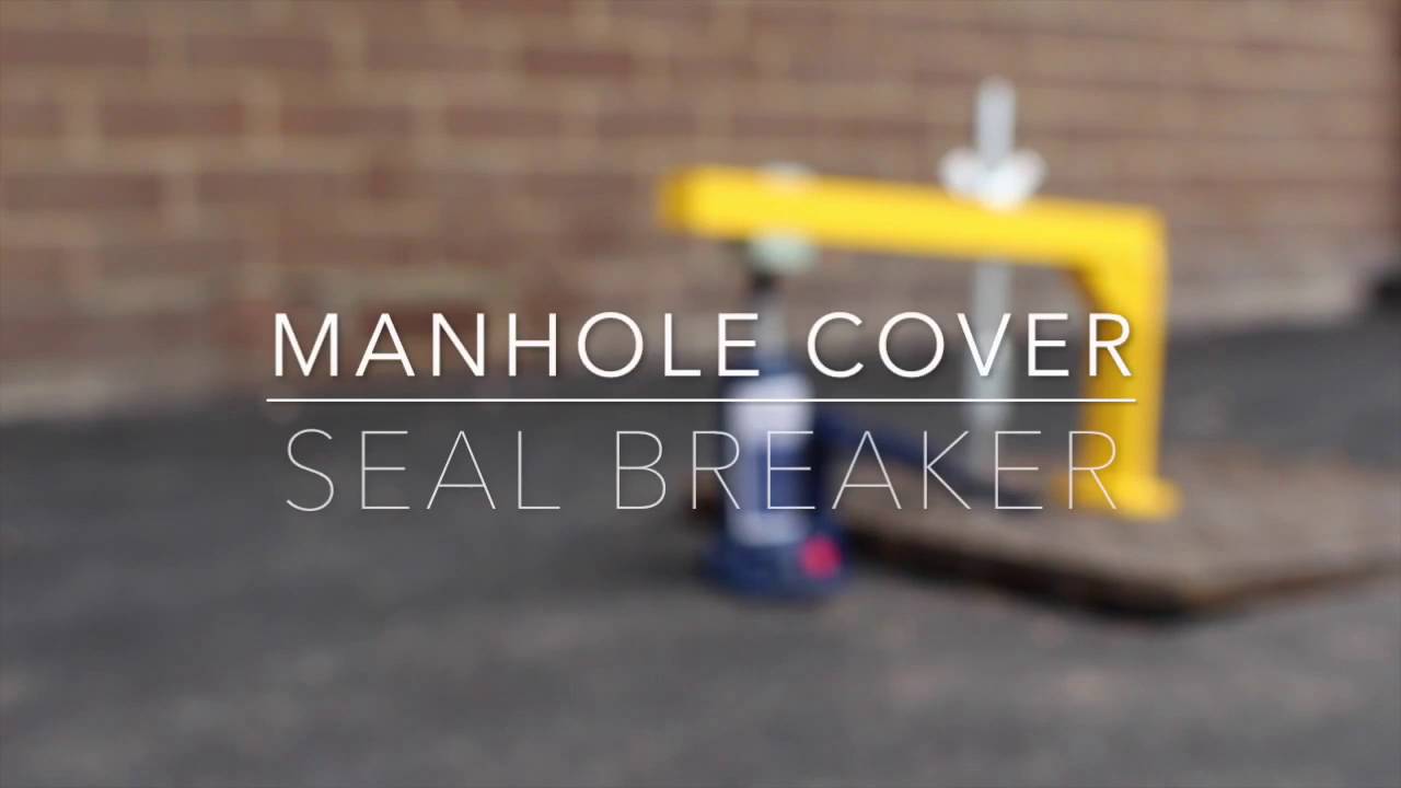 Lifting a manhole cover