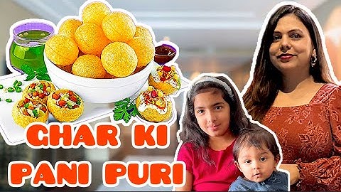 || Yeh Duniya Ki Best Pani Puri Hai |  Pani Puri Recipe | GolGappe | Henu and Heni Show ||
