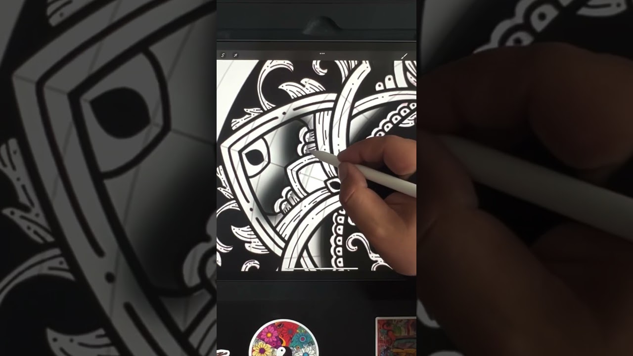 🎨Infinite Patterns 9: Mandala Artwork on Procreate | iPad Pro 