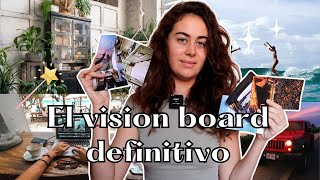 COMO HACER UN VISION BOARD QUE SE CUMPLA EN 2024 ✨