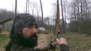 How to shoot a bow and arrow primitive archery
