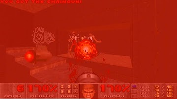 Doom 2: Hell On Earth (1994) MAP06: "The Crusher" UV -Fast Speedrun 2:30 100% Kills 100% Secrets