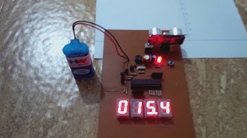 Ultrasonic Sensor Based Distance Measurement System