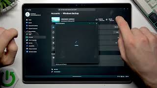 MICROSOFT Surface Pro 12 – How to Set Up Windows Backup