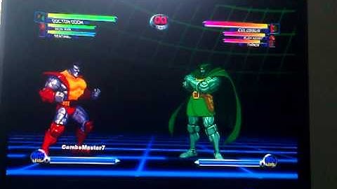 Marvel vs Capcom 2 Dr Doom Foot Dive Inf