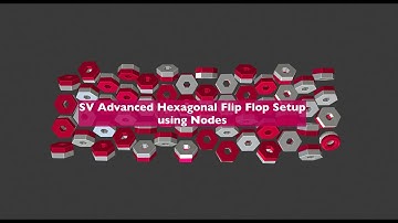 LIVENODING X SV Advanced Hexagonal Grid FLIP FLOP using Nodes