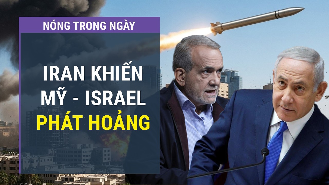 🔴 [Trực tiếp] Đòn tên lửa xuyên 7 lớp phòng thủ gây chấn động, đòn chí tử cho Mỹ - Israel l VTC One