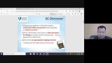 DEE2314 CHAPTER 02 PART 04 Basic Ohmmeter