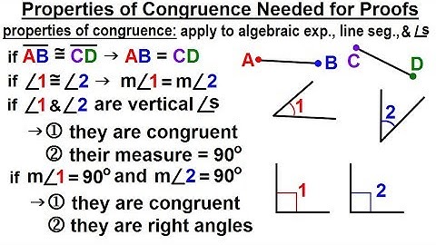 Geometry - Ch. 3: Proofs (8 of 17) Properties of Congruences Needed for Proofs