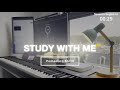 Study With Me (Pomodoro 50/10) | 2 Hours of Deep Focus & Relaxing Music