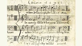 When Jesus Wept (Billings Canon)