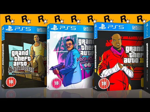 Trilogia Grand Theft Auto: Edição definitiva do GTA 3 de Rockstar, GTA Vice  City e GTA San Andreas remasters foi vazada -  News