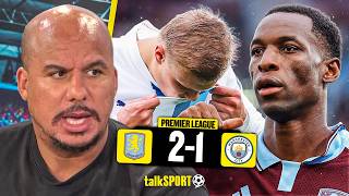 Gabby Agbonlahor REACTS to Aston Villa ENDING Manchester City's UNBEATEN START to the Premier League