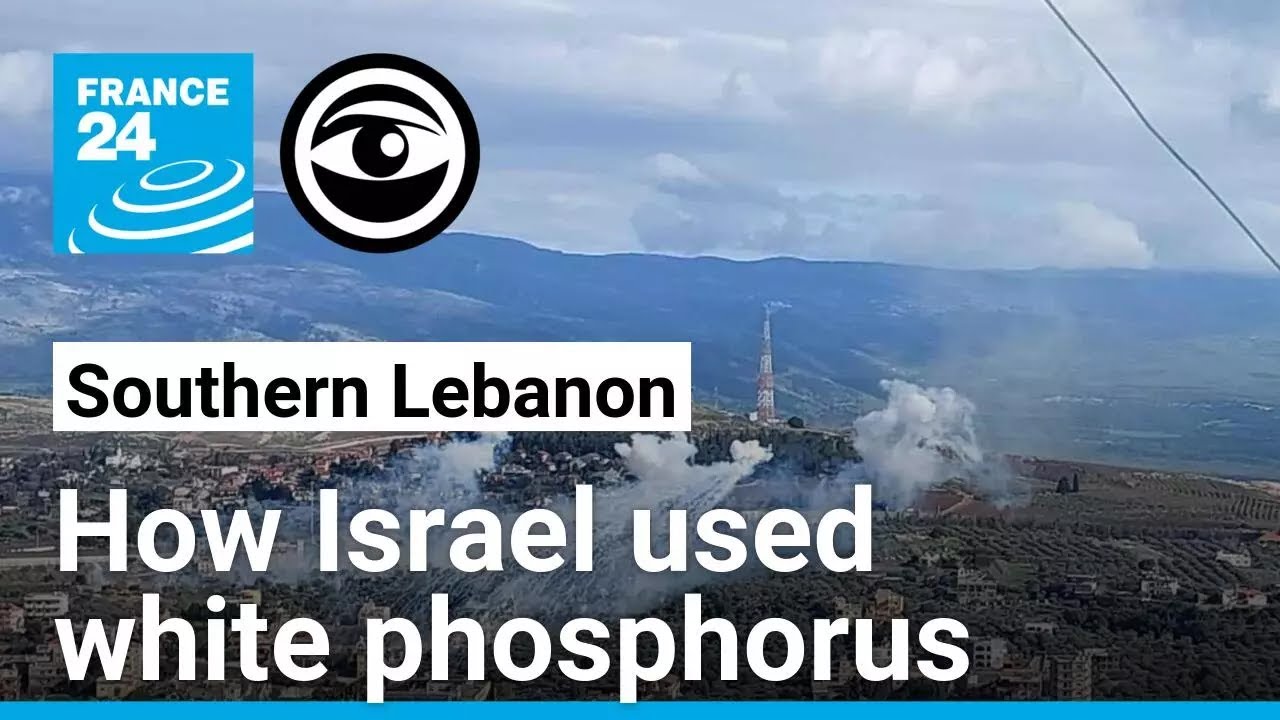 Mapping Israel's white phosphorus strikes in southern Lebanon • The Observers - France 24