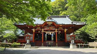 [4K] Izusan Shrine in Atami | Climbing the Long Stone Steps to Scenic Sea Views, Shizuoka, Japan