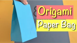 ORIGAMI PAPER BAG | LUNCH BAG