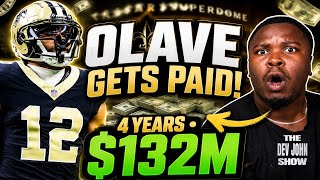 Chris Olave Just Got PAID! Saints Sign WR to $132M Extension