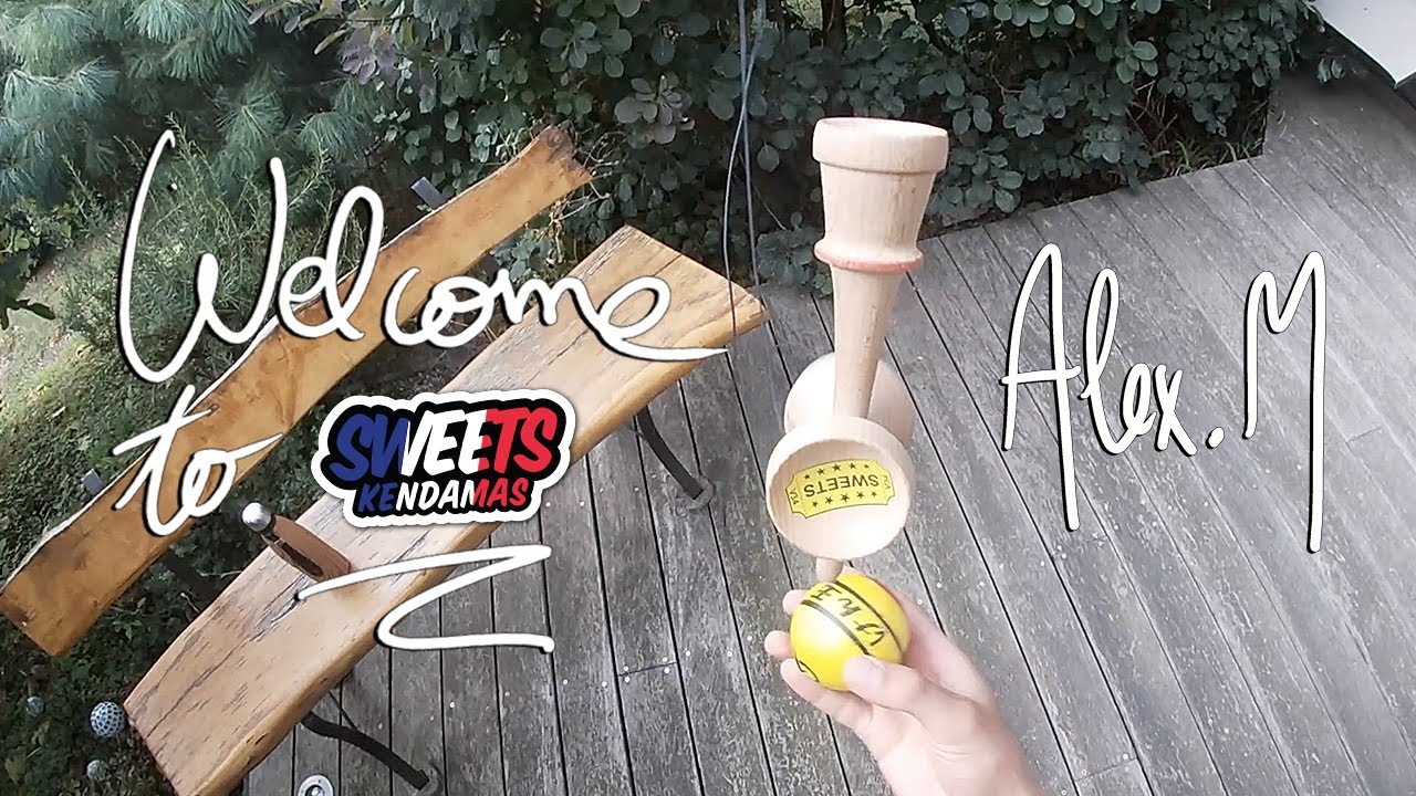 SPLATTER SPLIT - BLUE - ALEX - FRANCE SQUAD – Sweets Kendamas