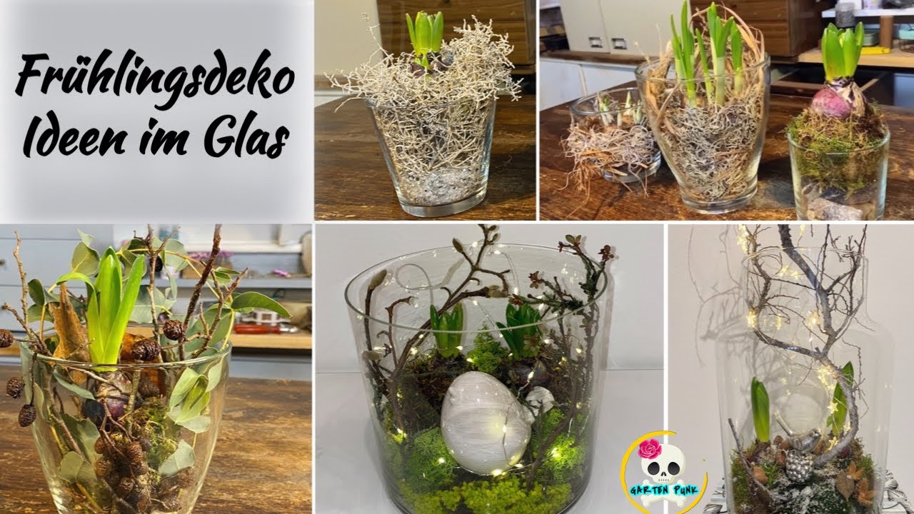 7 Ideen für Frühlingsdeko mit Gläsern | Frühlingsdeko selber machen