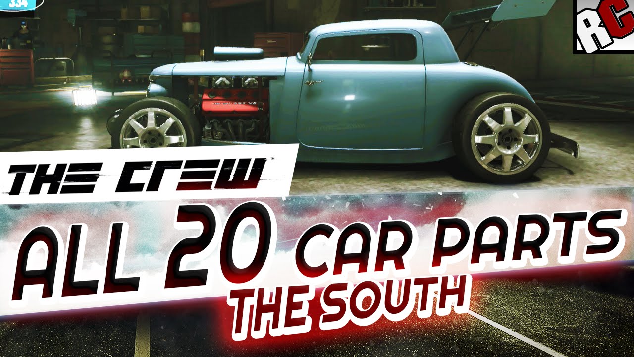The Crew - All Hidden Car Parts THE SOUTH - Achievement/Trophy Guide - Hot Rod Scrap Salvager